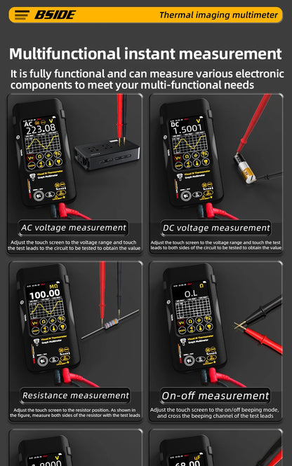 Industrial Thermal Camera 3.98Inch PCB Thermal Imager