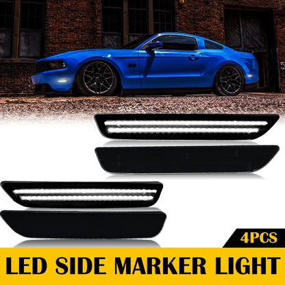 LED Side Marker Lights For Ford Mustang 2010-2014