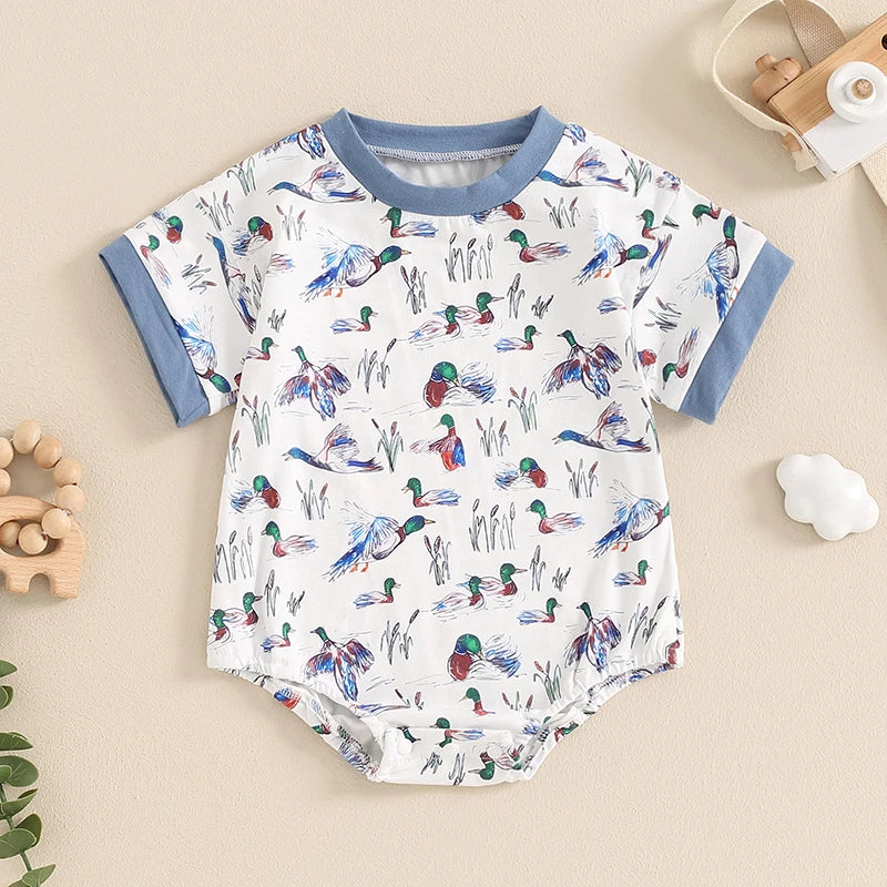 1Pc Artsy Duck Onsie 3-18M