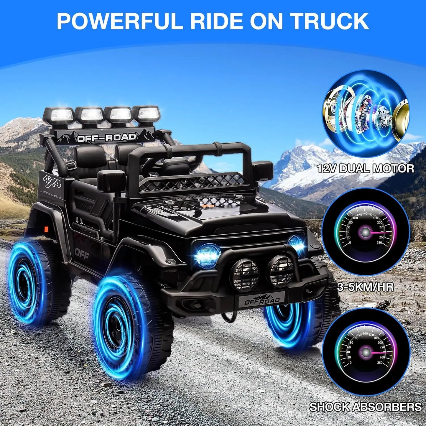 12V Offroad Kids Car