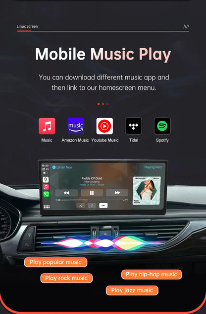 12.3'' Linux Multimedia Display For Audi A6 A7 2011-2018