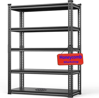 Adjustable 5-Tier Heavy Duty Garage Shelving Unit