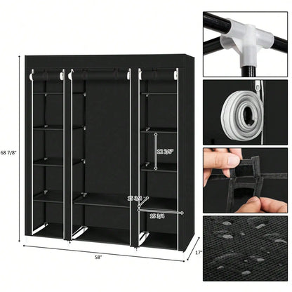 Wardrobe Organizer Portable Wardrobe