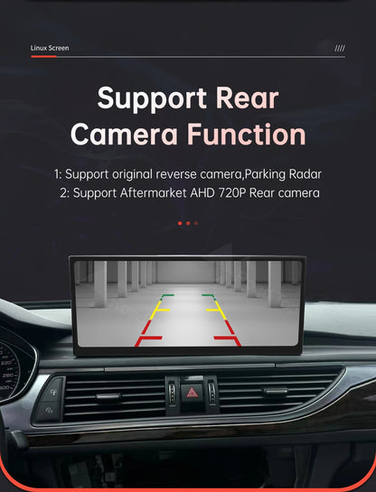 12.3'' Linux Multimedia Display For Audi A6 A7 2011-2018