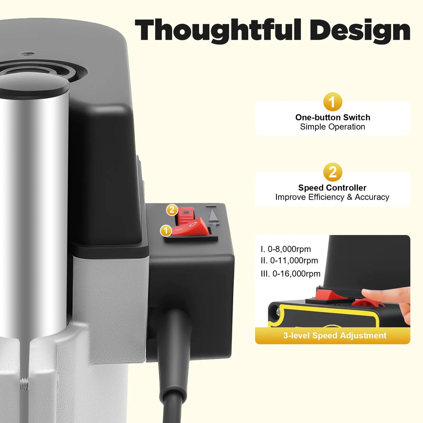 Mini 340W Powerful Bench Drill Press