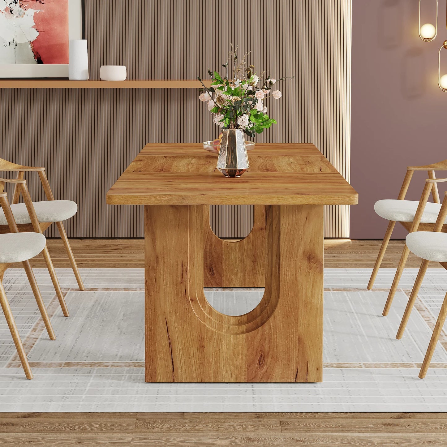 Modern Dining Table for 6 to 8 People