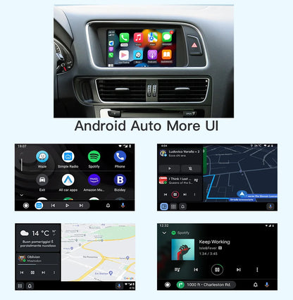 Wireless CarPlay Android Auto Interface Adapter for Audi A4 B8 A5 Q5 2009-2015