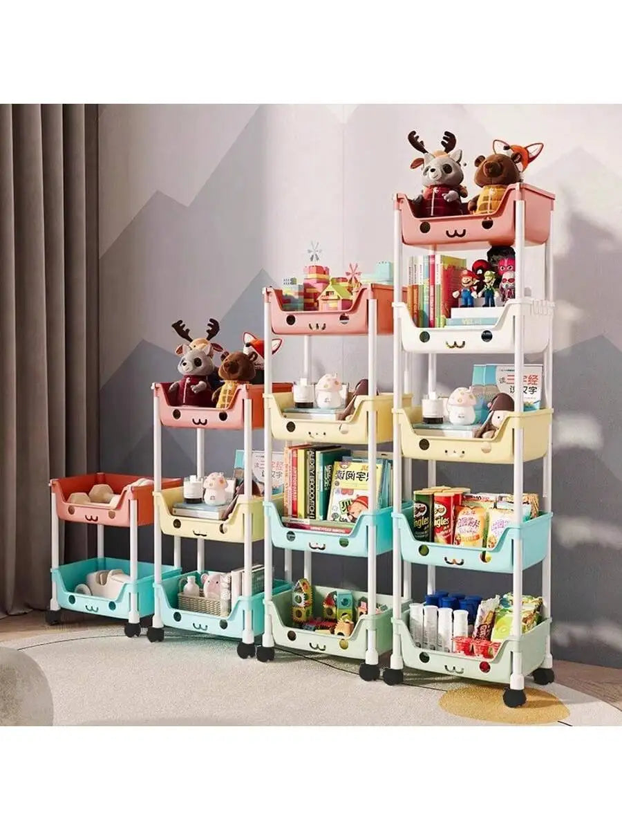 Multi-Tier Rolling Storage Cart