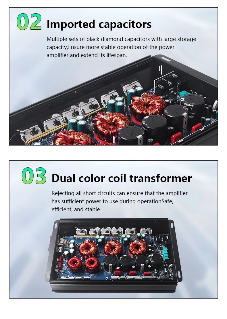 Amplifier Max 4000W Single Way Woofer