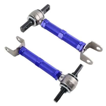1Pair Alloy Steel Adjustable Rear Control Camber Arms for 01-05 Honda Civic 02-06 Acura RSX