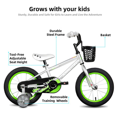 JOYSTAR Cervine 14 18 20 Inch Kids Bike