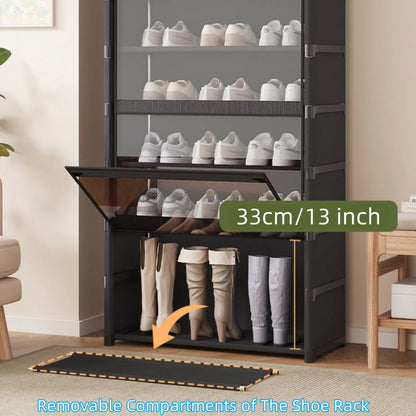 Large Dustproof Shoe Rack