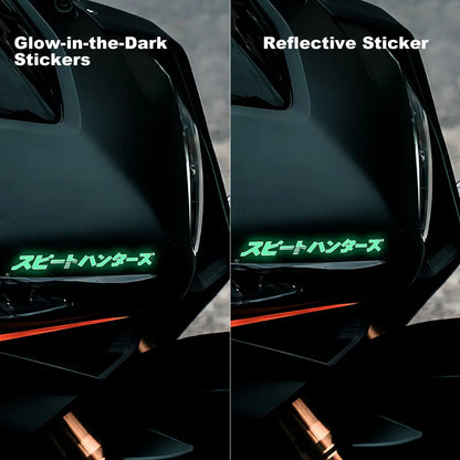 JDM Speed Hunter Glow Sticker