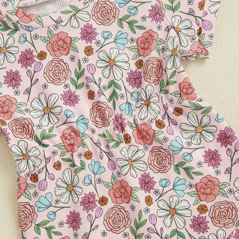 1Pc Fruit/Flower Onesie 3m-18m