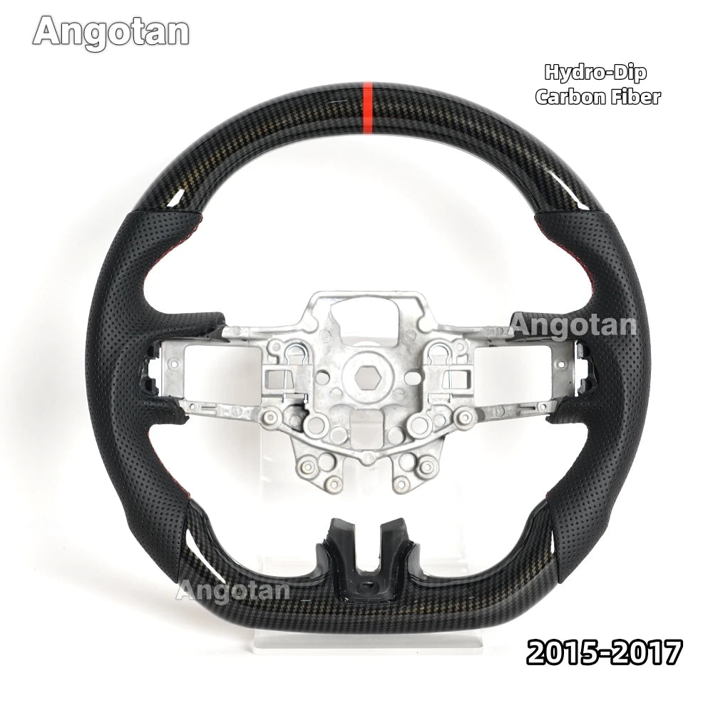 LED Carbon Fiber Steering Wheel for Ford Mustang 2015-2023
