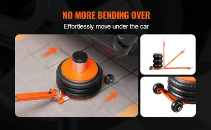 Air Jack 3/5 Ton Pneumatic Lifting Jack