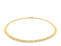 14k Gold Foxtail Anklet
