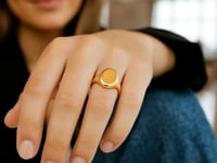 Classic Signet Ring in 10K Yellow Gold